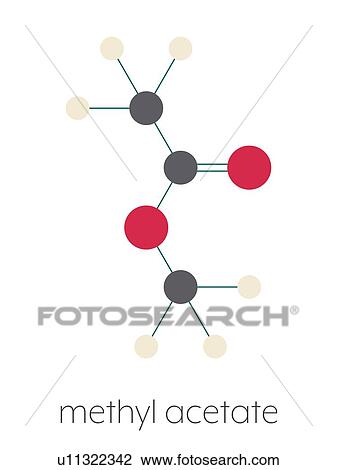 Methyl acetate solvent molecule, illustration View Large Photo Image Stock Image - Methyl acetate solvent molecule, illustration. Fotosearch