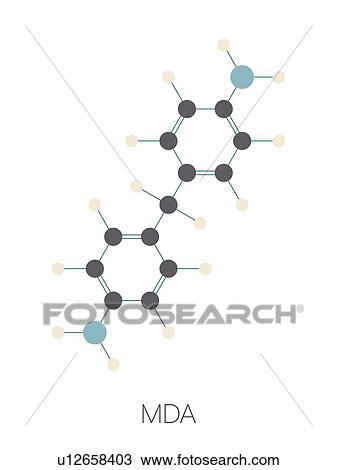 Methylenedianiline molecule, illustration View Large Photo Image Stock Image - Methylenedianiline molecule, illustration. Fotosearch