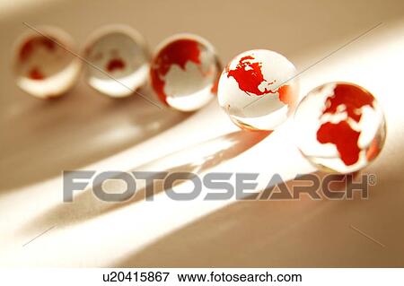 Mini globes View Large Photo Image Stock Photo - Mini globes. Fotosearch
