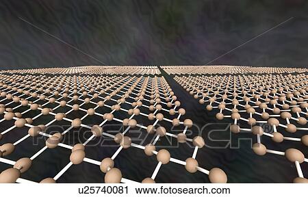 Molecular model of silicene View Large Photo Image Stock Image - Molecular model of silicene. Fotosearch