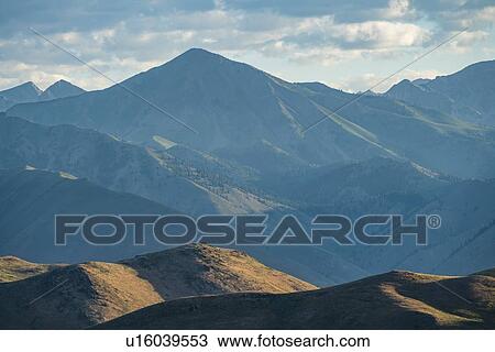 Mountain range in Bellevue, Idaho, USA View Large Photo Image Stock Image - Mountain range in Bellevue, Idaho, USA. Fotosearch