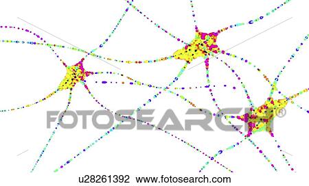 Nerve cells, illustration View Large Photo Image Stock Image - Nerve cells, illustration. Fotosearch