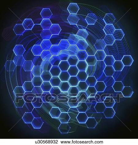 Stock Image - Network, conceptual illustration. Fotosearch