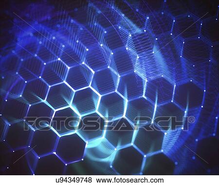 Stock Photo - Network, conceptual illustration. Fotosearch