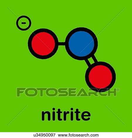Nitrite anion, illustration View Large Photo Image Stock Photo - Nitrite anion, illustration. Fotosearch