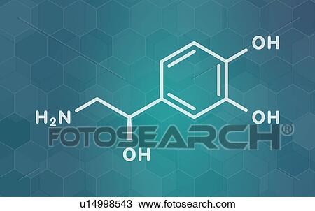 Norepinephrine molecule, illustration View Large Photo Image Stock Image - Norepinephrine molecule, illustration. Fotosearch