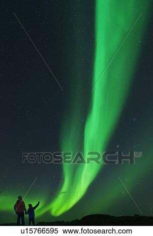 Stock Photography - Northern lights. Fotosearch