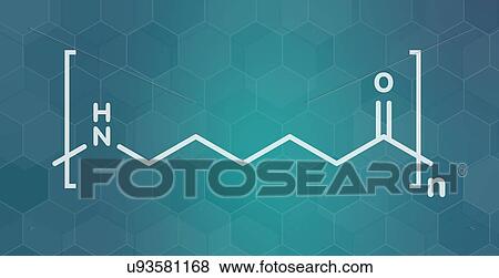 Nylon plastic polymer chemical structure, illustration View Large Photo Image Stock Photo - Nylon plastic polymer chemical structure, illustration. Fotosearch