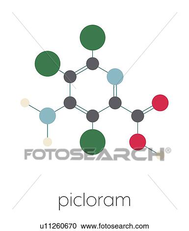 Picloram herbicide molecule, illustration View Large Photo Image Stock Image - Picloram herbicide molecule, illustration. Fotosearch