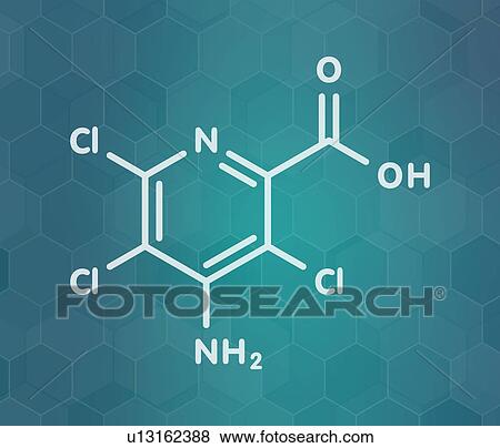 Picloram herbicide molecule, illustration View Large Photo Image Stock Photo - Picloram herbicide molecule, illustration. Fotosearch