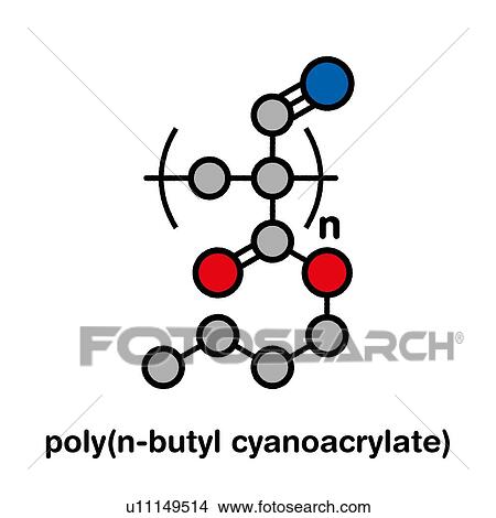 Poly-n-butyl cyanoacrylate polymer chemical structure View Large Photo Image Picture - Poly-n-butyl cyanoacrylate polymer chemical structure. Fotosearch