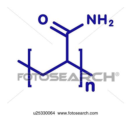 Polyacrylamide polymer chemical structure, illustration View Large Photo Image Picture - Polyacrylamide polymer chemical structure, illustration. Fotosearch