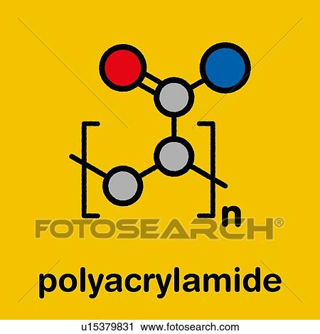 Polyacrylamide polymer chemical structure, illustration View Large Photo Image Stock Image - Polyacrylamide polymer chemical structure, illustration. Fotosearch