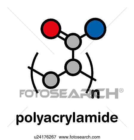 Polyacrylamide polymer chemical structure, illustration View Large Photo Image Stock Photo - Polyacrylamide polymer chemical structure, illustration. Fotosearch