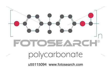 Polycarbonate plastic chemical structure, illustration View Large Photo Image Picture - Polycarbonate plastic chemical structure, illustration. Fotosearch