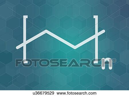 Polyethylene polymer chemical structure, illustration View Large Photo Image Stock Photo - Polyethylene polymer chemical structure, illustration. Fotosearch