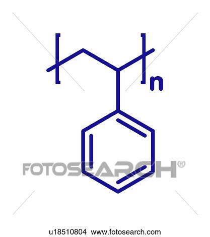 Polystyrene plastic chemical structure, illustration View Large Photo Image Picture - Polystyrene plastic chemical structure, illustration. Fotosearch