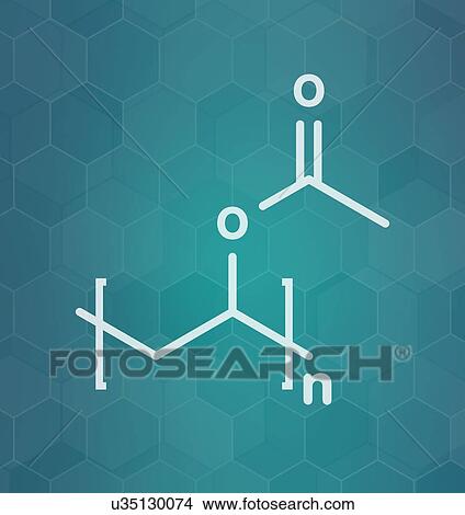 Polyvinyl acetate polymer chemical structure, illustration View Large Photo Image Picture - Polyvinyl acetate polymer chemical structure, illustration. Fotosearch