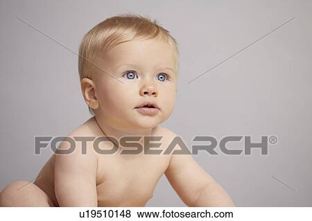 Portrait of baby girl View Large Photo Image Stock Photo - Portrait of baby girl. Fotosearch