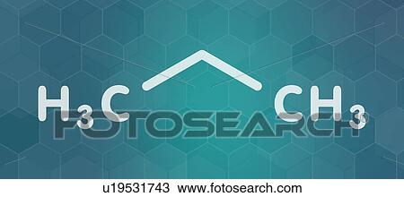 Propane hydrocarbon molecule View Large Photo Image Stock Image - Propane hydrocarbon molecule. Fotosearch
