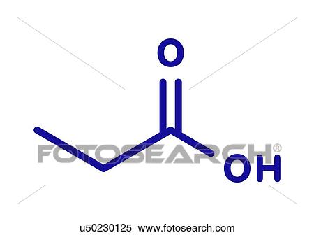 Stock Photography - Propionic acid molecule. Fotosearch