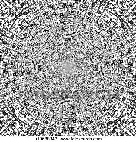 Stock Image - Quantum circuits, conceptual illustration. Fotosearch