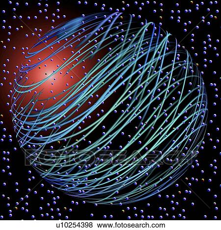 Stock Photo - Quantum data, illustration. Fotosearch