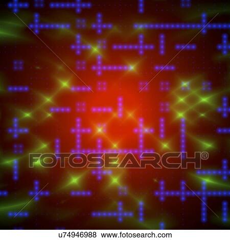 Stock Photo - Quantum data, illustration. Fotosearch