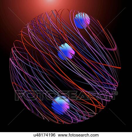 Stock Photograph - Quantum data, illustration. Fotosearch