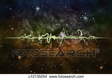Picture - Quantum entanglement, conceptual illustration. Fotosearch