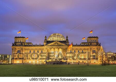 Stock Image - Reichstag, Berlin, Germany. Fotosearch