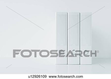 Ring binder files View Large Photo Image Stock Photo - Ring binder files. Fotosearch