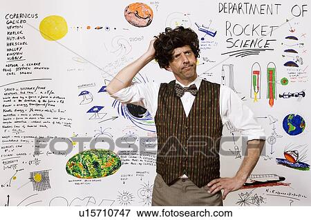 Stock Photo - Rocket scientist. Fotosearch