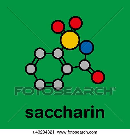 Saccharin artificial sweetener molecule, illustration View Large Photo Image Stock Image - Saccharin artificial sweetener molecule, illustration. Fotosearch