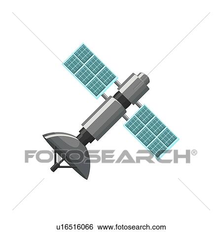 Stock Photograph - Satellite, illustration. Fotosearch