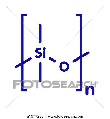 Silicone oil chemical structure, illustration View Large Photo Image Picture - Silicone oil chemical structure, illustration. Fotosearch
