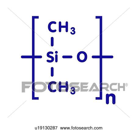 Silicone oil chemical structure, illustration View Large Photo Image Stock Photo - Silicone oil chemical structure, illustration. Fotosearch