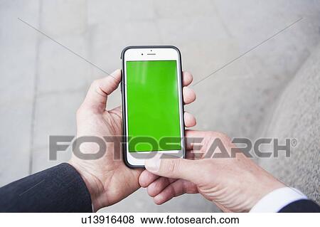 Stock Photo - Smartphone use. Fotosearch