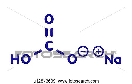 Sodium bicarbonate chemical structure, illustration View Large Photo Image Stock Photo - Sodium bicarbonate chemical structure, illustration. Fotosearch
