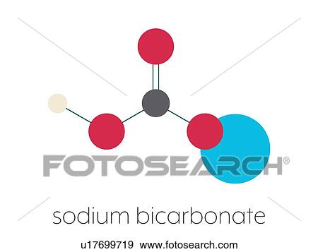 Sodium bicarbonate chemical structure, illustration View Large Photo Image Stock Photo - Sodium bicarbonate chemical structure, illustration. Fotosearch