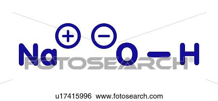 Sodium hydroxide chemical structure, illustration View Large Photo Image Stock Photograph - Sodium hydroxide chemical structure, illustration. Fotosearch