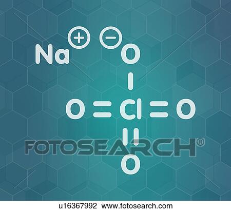 Sodium perchlorate chemical structure, illustration View Large Photo Image Stock Image - Sodium perchlorate chemical structure, illustration. Fotosearch