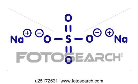 Sodium sulfate chemical structure, illustration View Large Photo Image Stock Image - Sodium sulfate chemical structure, illustration. Fotosearch