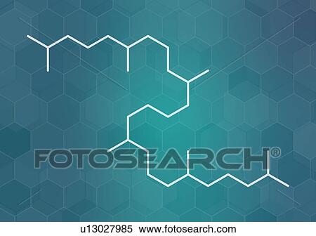 Squalane molecule, illustration View Large Photo Image Stock Photography - Squalane molecule, illustration. Fotosearch