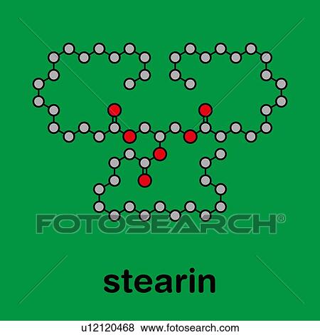 Stearin saturated fat molecule, illustration View Large Photo Image Stock Photo - Stearin saturated fat molecule, illustration. Fotosearch