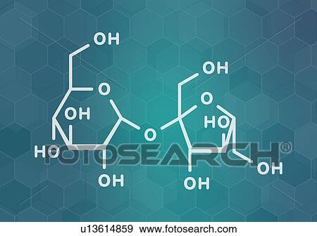 Sucrose sugar molecule, illustration View Large Photo Image Stock Photo - Sucrose sugar molecule, illustration. Fotosearch