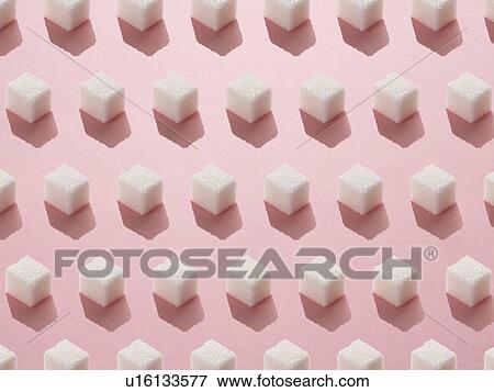 Stock Photo - Sugar cubes. Fotosearch