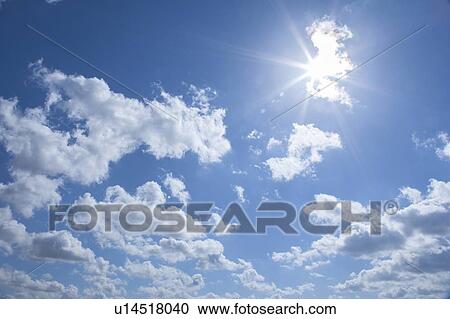 Sun and blue sky View Large Photo Image Stock Image - Sun and blue sky. Fotosearch