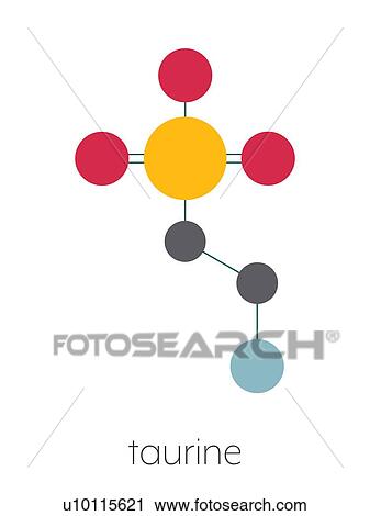 Taurine molecule, illustration View Large Photo Image Stock Image - Taurine molecule, illustration. Fotosearch