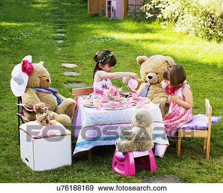 Teddy bear's picnic View Large Photo Image Stock Photo - Teddy bear's picnic. Fotosearch